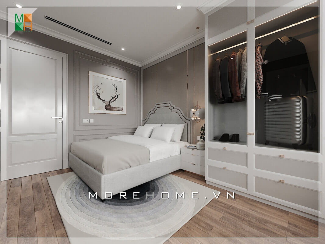 Ấn tượng với mẫu phòng ngủ tân cổ điển đẹp, tiện nghi và sang trọng cho chung cư, nhà phố, biệt thự. thiết kế biệt thự tân cổ điển